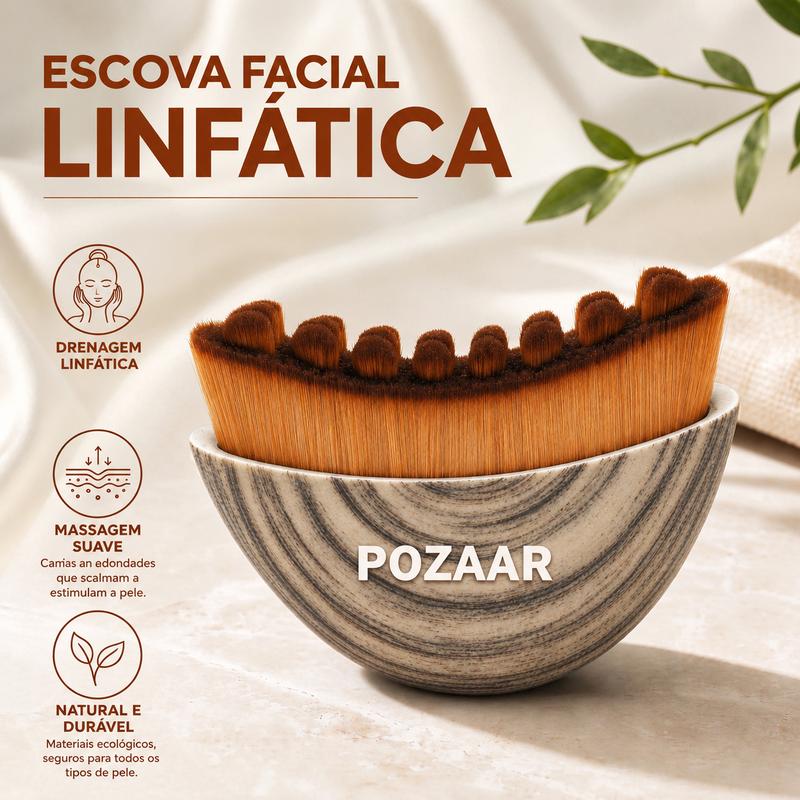 Pincel de Contorno Facial Macio
