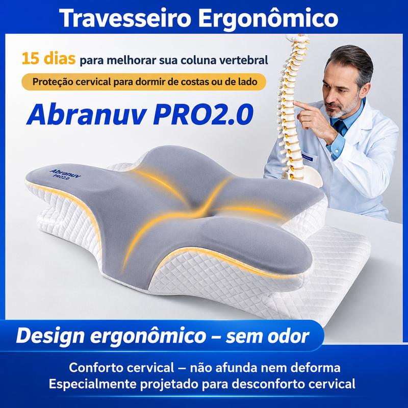 Travesseiro Cervical Abranuv Pro 2.0