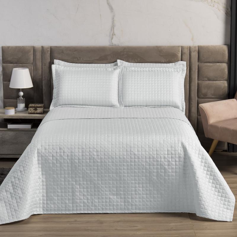 Cobre Leito Soft Pastilhado Dupla Face