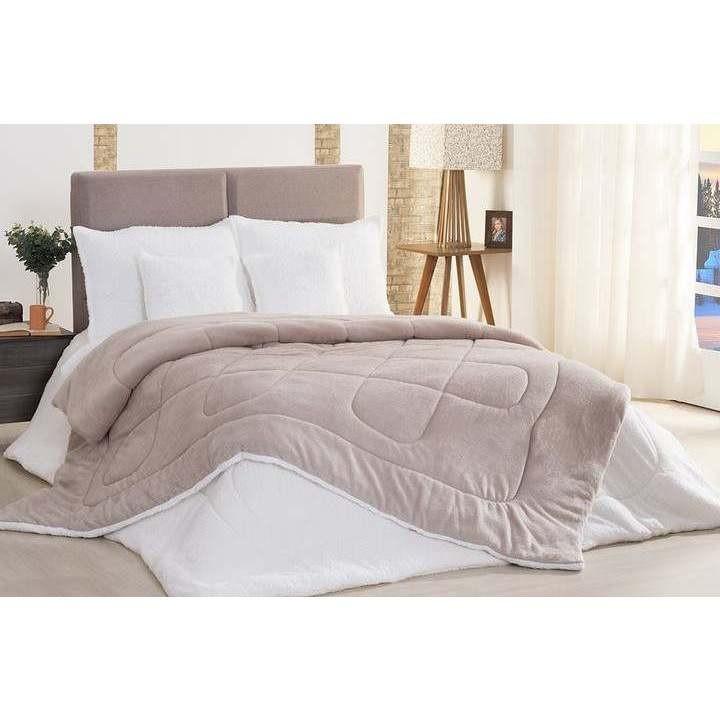 Coberdrom Dupla Face Sherpa com Soft