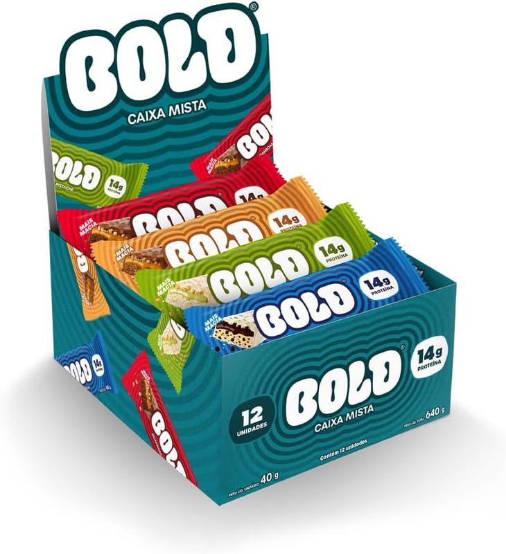 Barra de Proteína BOLD Caixa Mista 12 Unidades