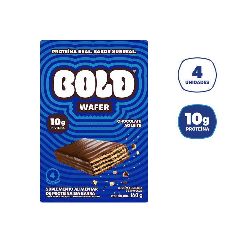 Wafer Bold Chocolate ao Leite