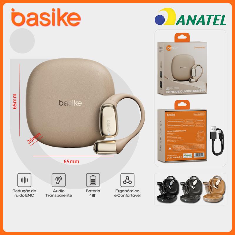 Fone Bluetooth Aberto Basike